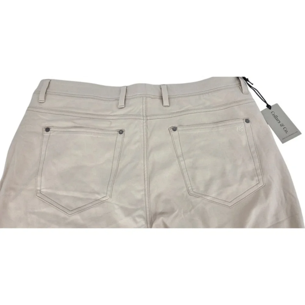 NWT Collars‎ and Co CEO Tech Pull On Pants Stone Size 38x32